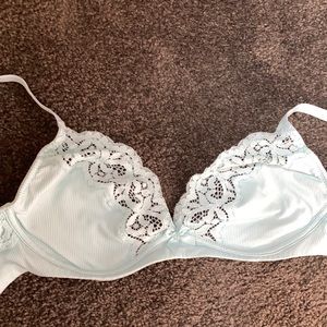 S Victoria Secret super soft teal blue bralette